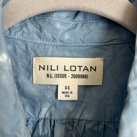 NILI LOTAN Ambrose Tunic Poplin Blouse Size XS or Small - Picture 7 of 11